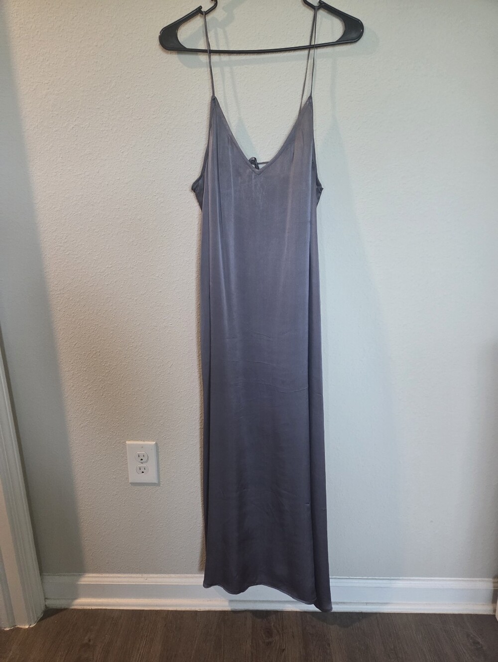Bahhgoose Size S/M Slate Blue Slip Dress